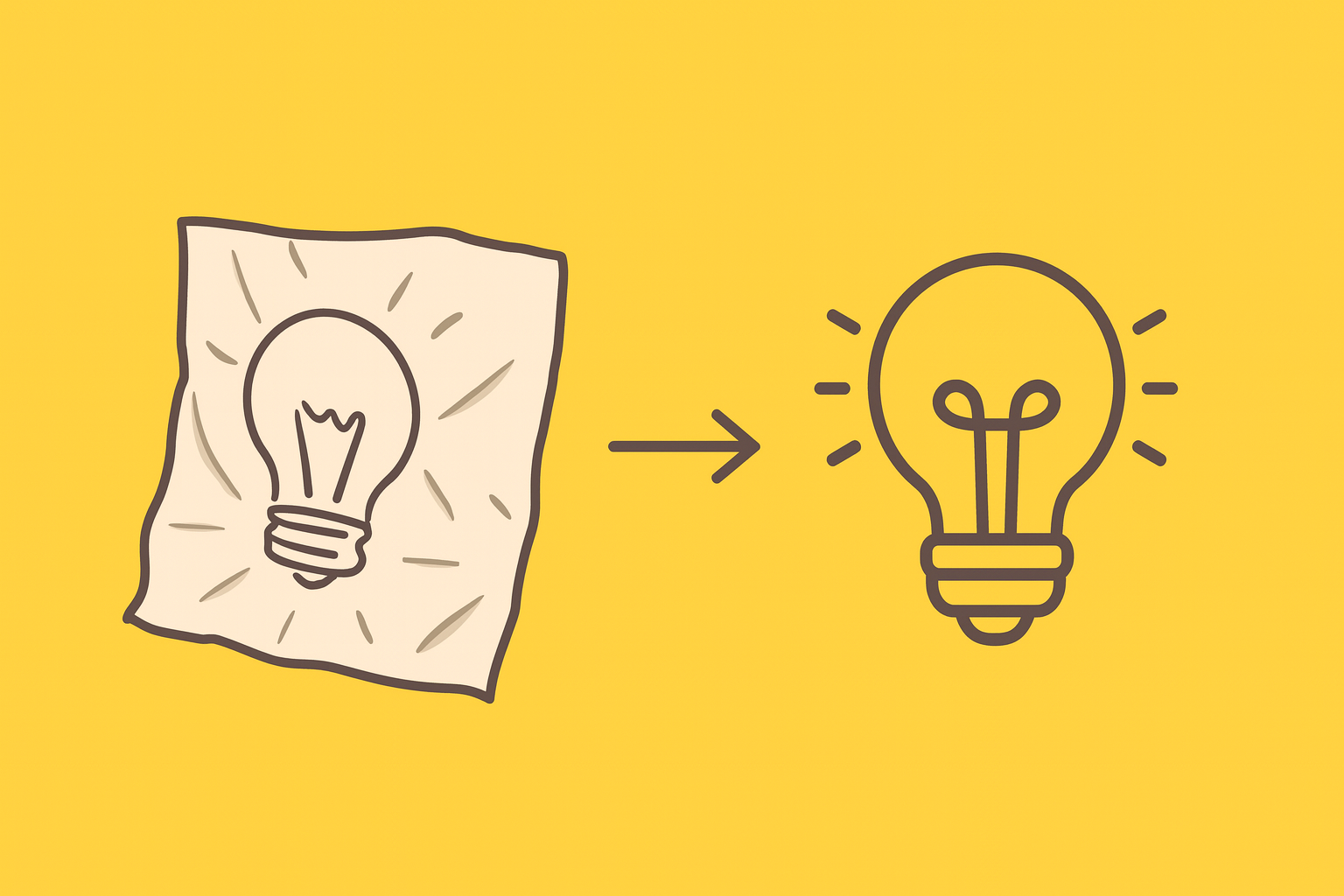 Von der Skizze zur fertigen Grafik